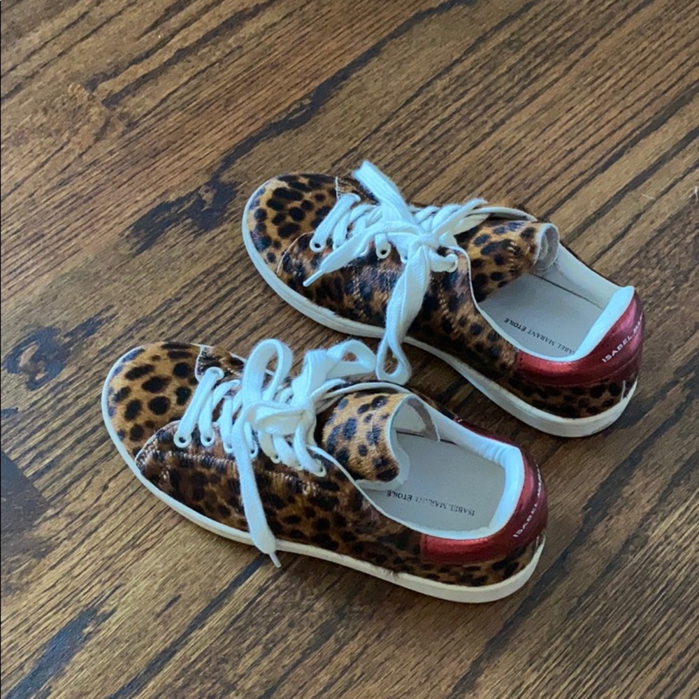 Isabel Marant Etoile Bart sneakers leopard 36